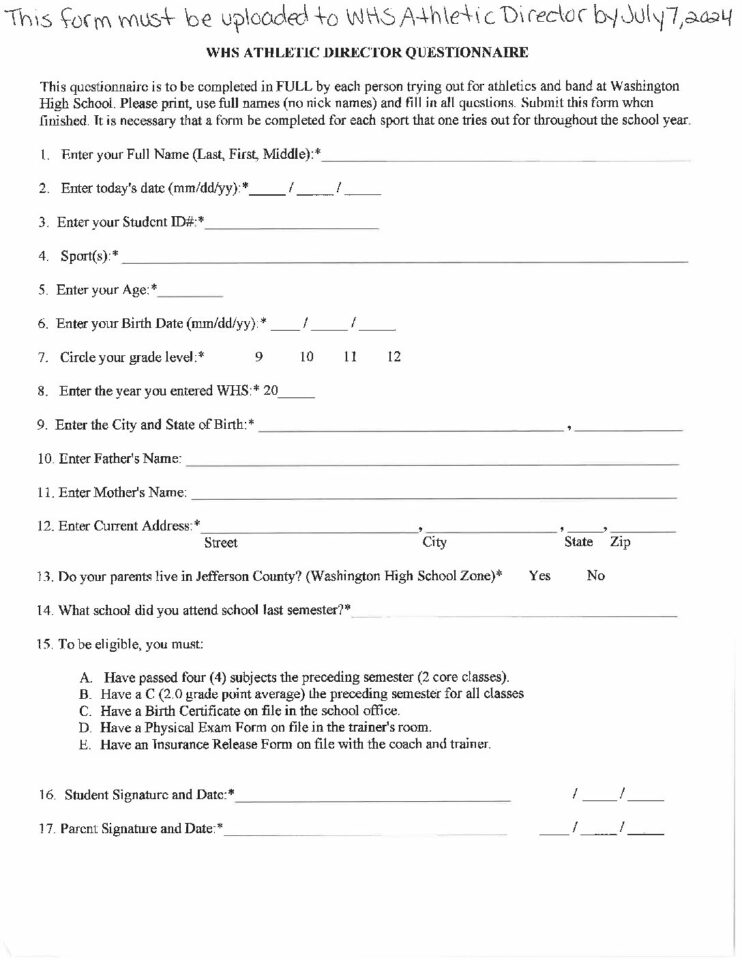 WHS Athletic Dir Questionnaire pdf 1
